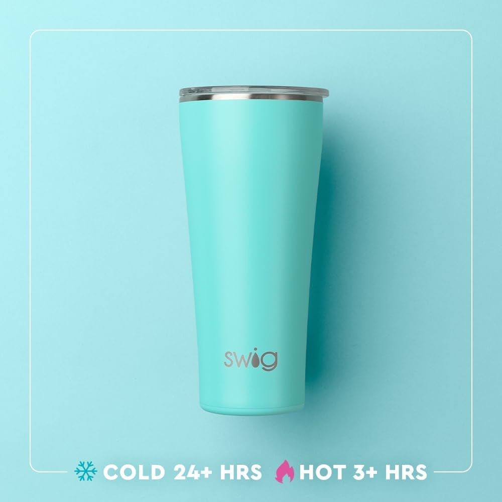 32oz Insulated Travel Coffee Tumbler with Lid - Stainless Steel