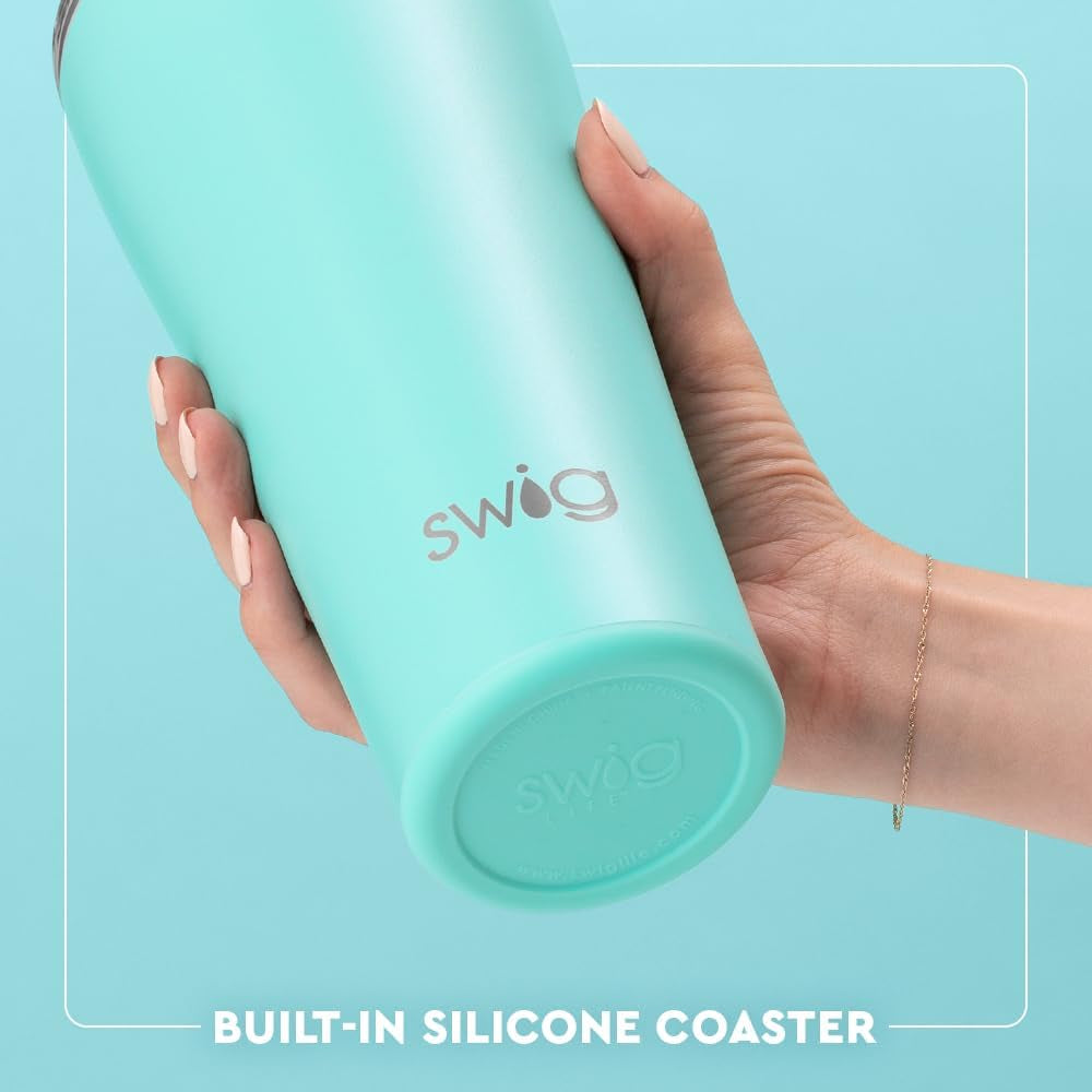 32oz Insulated Travel Coffee Tumbler with Lid - Stainless Steel