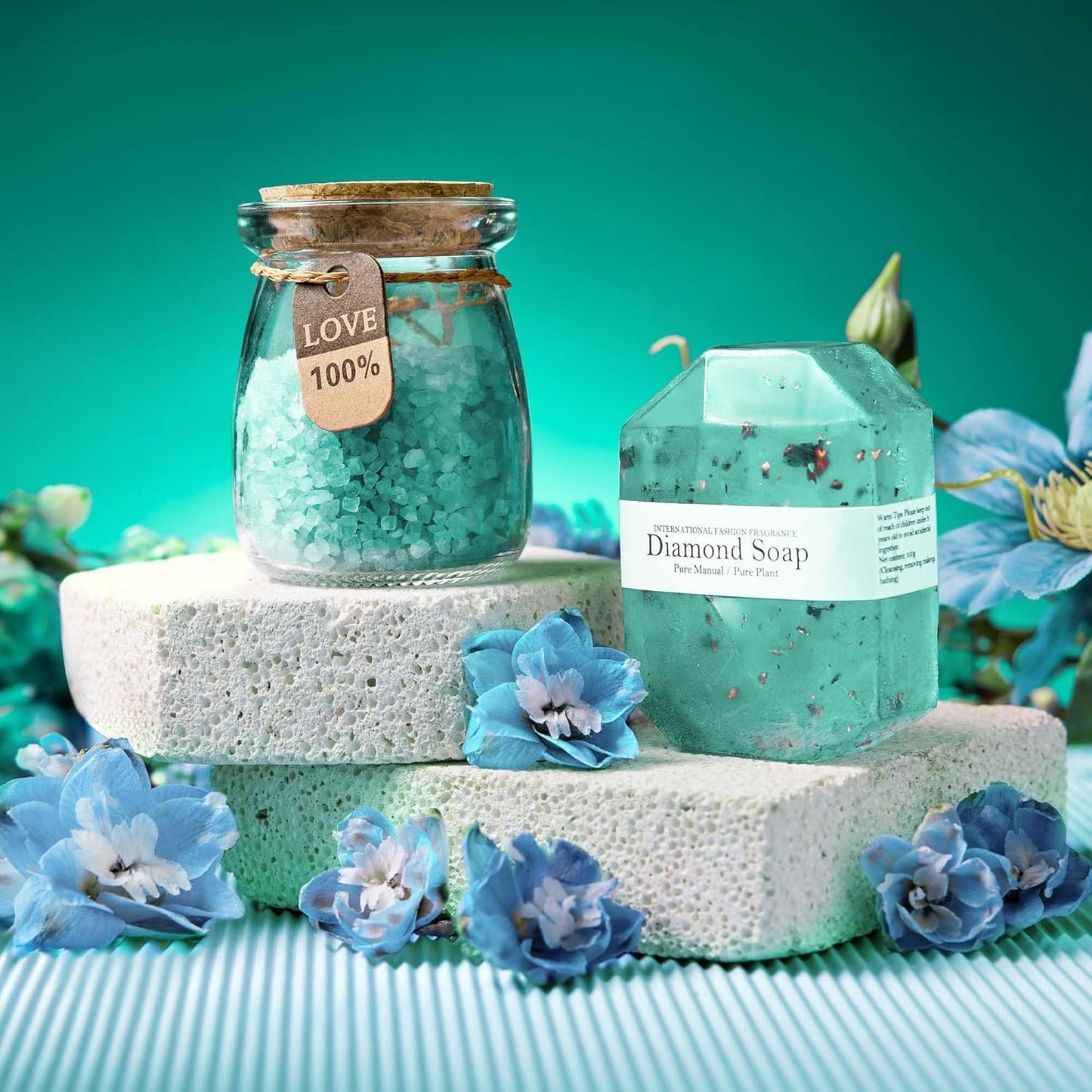 Gardenia Inspirational Self-Care Spa Gift Basket for Her